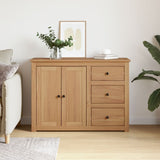 Panama sideboard with drawers 112x40x80 cm solid pine wood