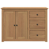 Panama sideboard with drawers 112x40x80 cm solid pine wood