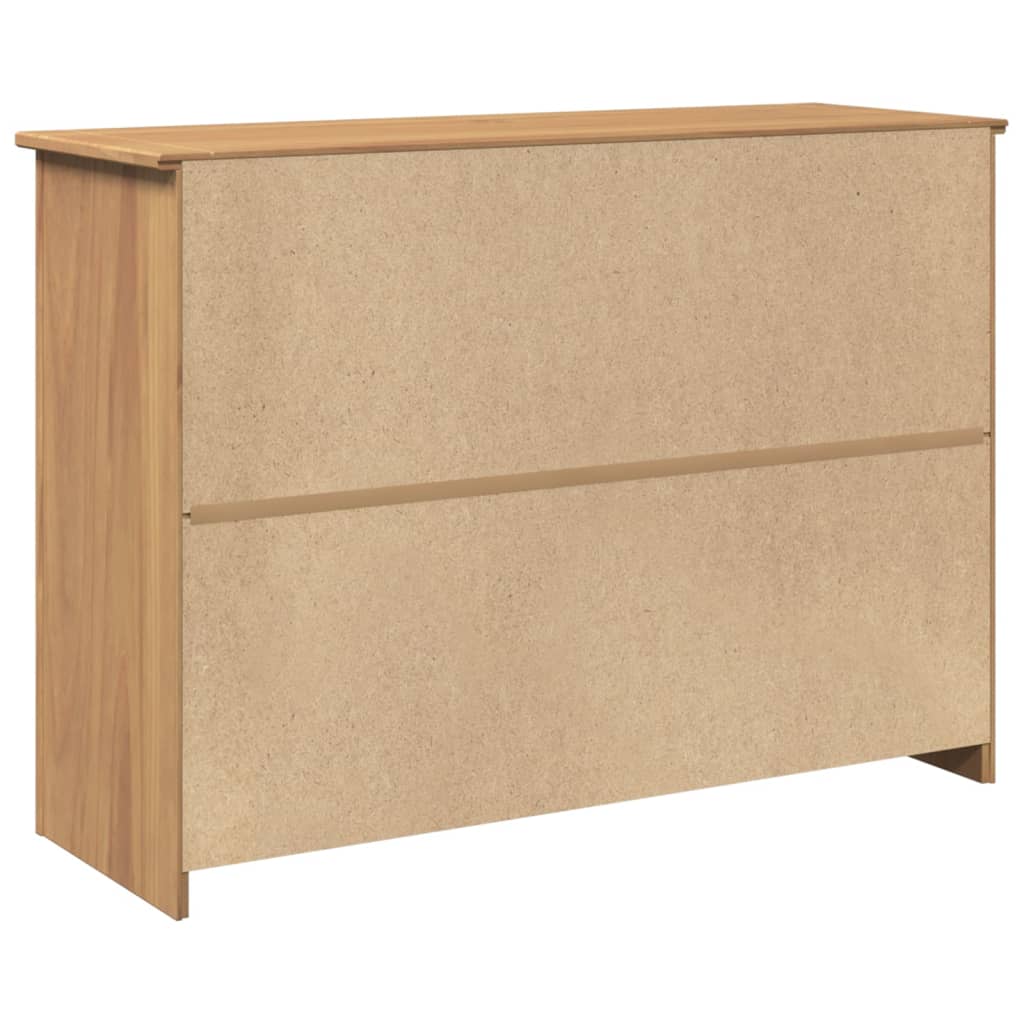 Panama sideboard with drawers 112x40x80 cm solid pine wood