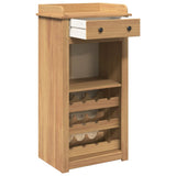 Armoire à vin Panama 57x40x111,5 cm bois de pin massif