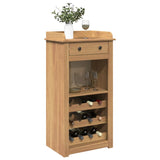 Armoire à vin Panama 57x40x111,5 cm bois de pin massif