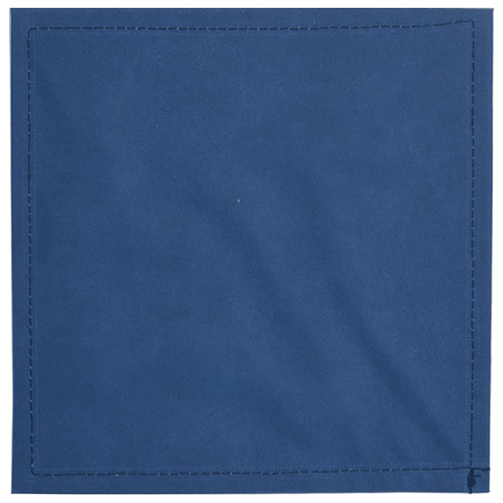 Boîtes de rangement pliables 4pcs bleu 32x32x32cm tissu intissé