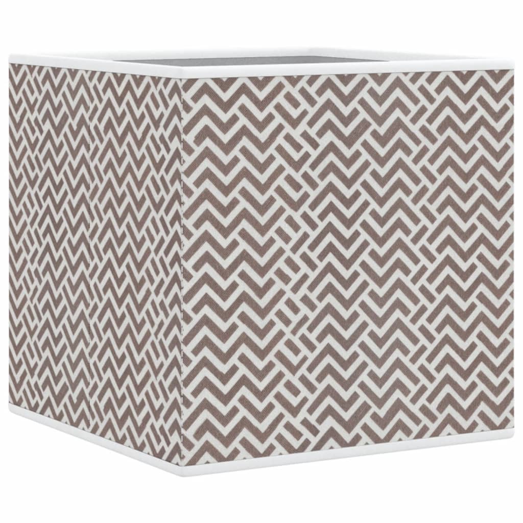 Boîtes de rangement pliables 4 pcs 32x32x32 cm tissu intissé