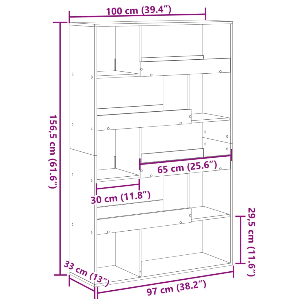 Cloison de séparation vieux bois bois d'ingénierie