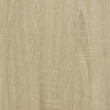 Cloison de séparation chêne sonoma 100x33x115cm bois ingénierie