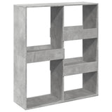 Cloison de séparation gris béton 100x33x115cm bois d'ingénierie