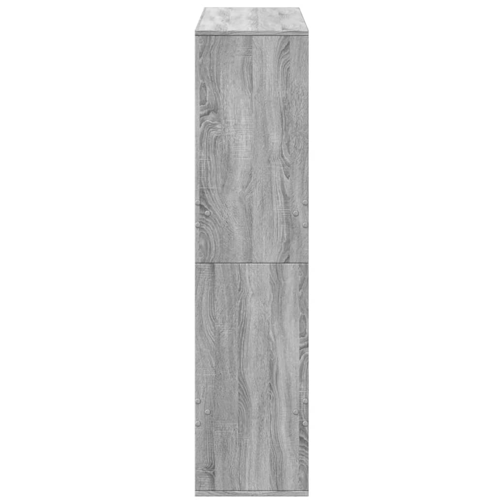 Cloison de séparation sonoma gris 100x33x135 cm bois ingénierie