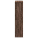 Cloison de séparation chêne marron 100x33x135cm bois ingénierie