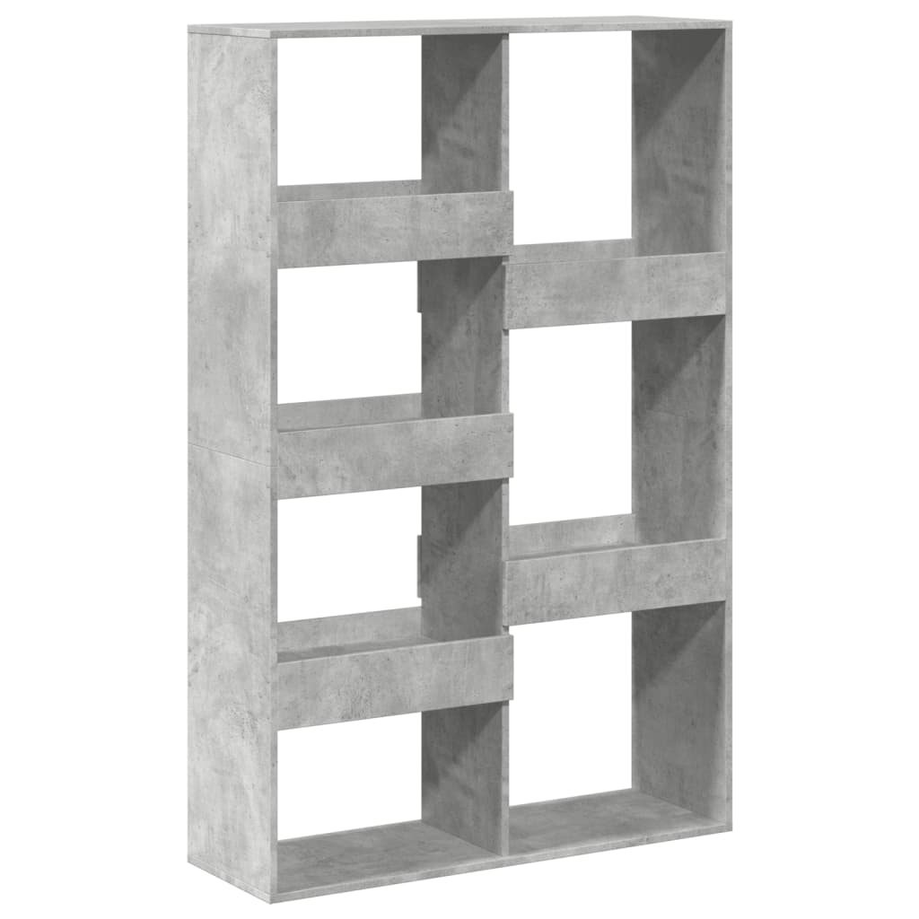 Cloison de séparation gris béton 100x33x155,5cm bois ingénierie