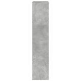 Cloison de séparation gris béton 100x33x155,5cm bois ingénierie