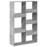 Cloison de séparation gris béton 100x33x155,5cm bois ingénierie