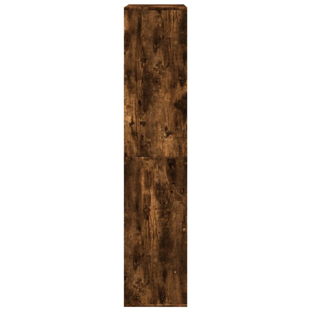 Cloison de séparation chêne fumé 100x33x155,5cm bois ingénierie