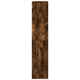 Cloison de séparation chêne fumé 100x33x155,5cm bois ingénierie