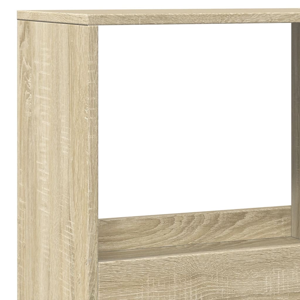 Cloison de séparation chêne sonoma 100x33x175cm bois ingénierie