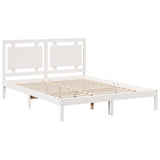 Cadre de lit extra long sans matelas 160x210 cm bois massif