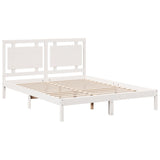 Cadre de lit extra long sans matelas 160x220 cm bois massif