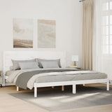 Cadre de lit extra long sans matelas 160x220 cm bois massif