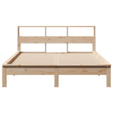 Cadre de lit sans matelas 150x200 cm bois de pin massif