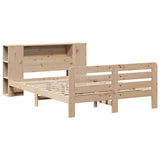 Cadre de lit sans matelas 140x200 cm bois massif de pin