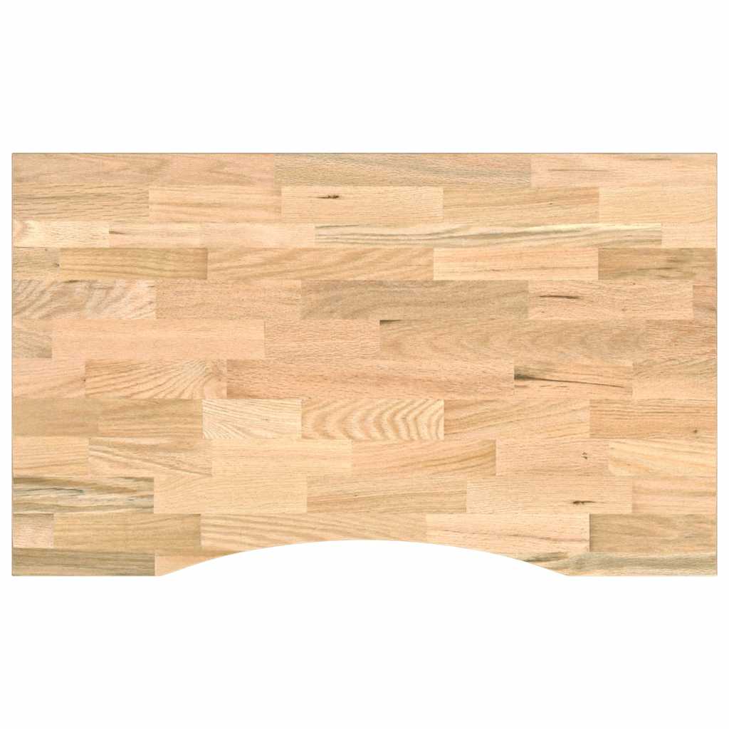 Établi 100x60x(71,5-98) cm bois de chêne massif