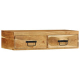 TV-Wandschrank 80x30x19 cm aus massivem Akazienholz