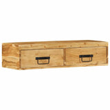 TV-Wandschrank 80x30x19 cm aus massivem Akazienholz