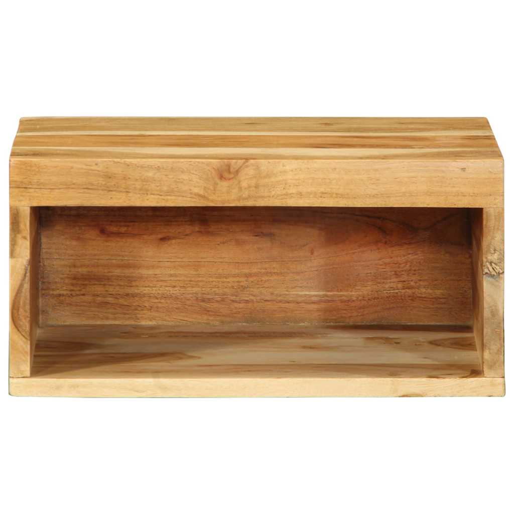 TV-Wandschrank 40x30x19 cm aus massivem Akazienholz