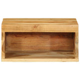 TV-Wandschrank 40x30x19 cm aus massivem Akazienholz