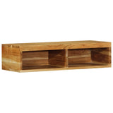 TV-Wandschrank 80x30x19 cm aus massivem Akazienholz