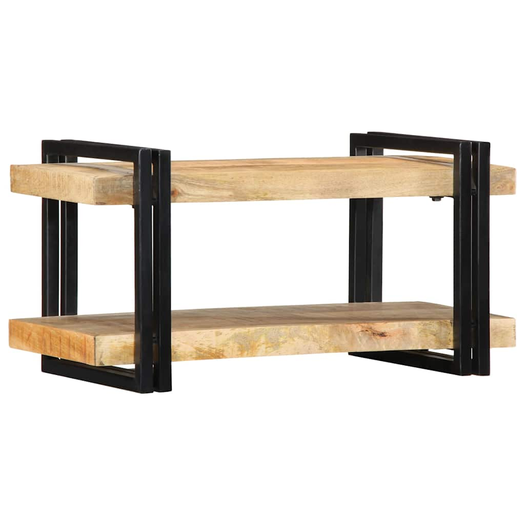 Étagère murale 70x33x35 cm bois de manguier massif brut