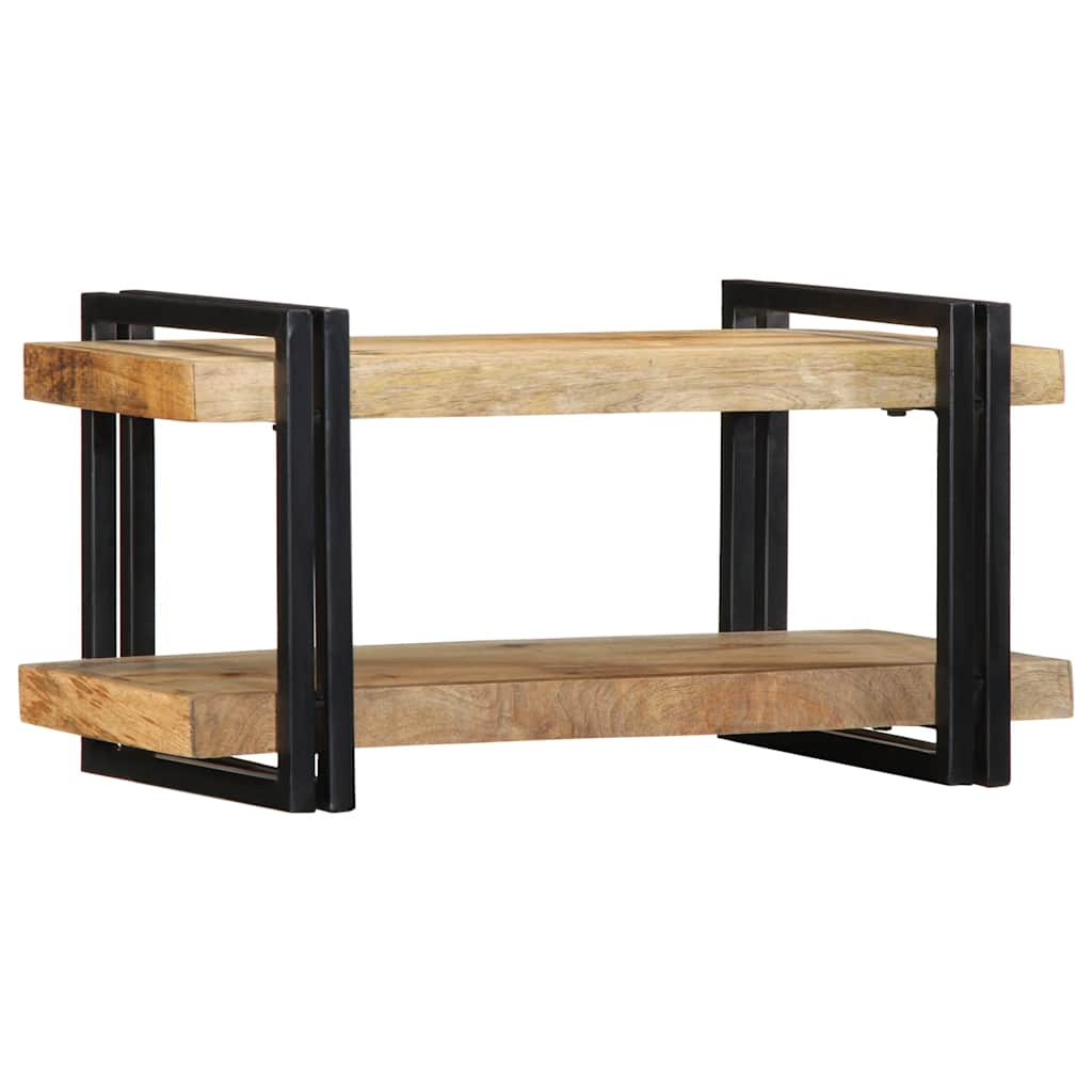 Étagère murale 70x33x35 cm bois de manguier massif brut