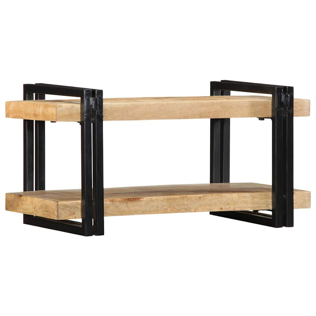 Étagère murale 70x33x35 cm bois de manguier massif brut