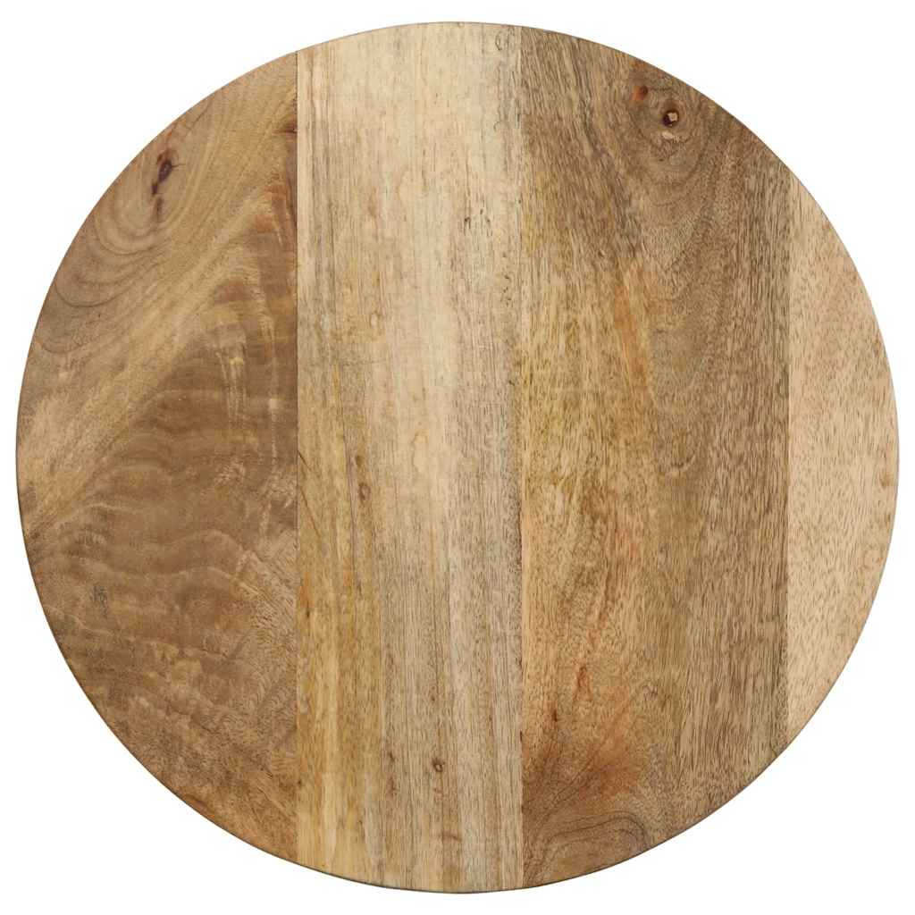 Table d'appoint Ø40x40 cm bois de manguier massif