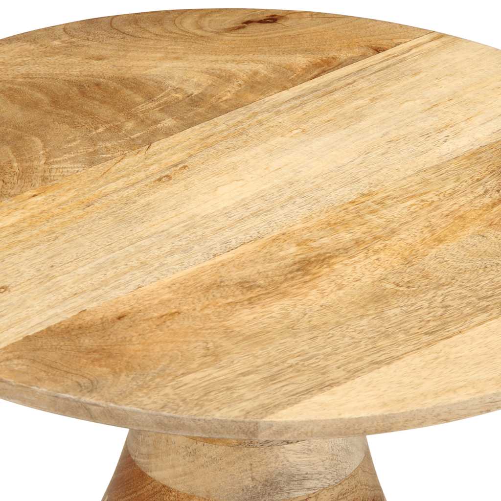 Table d'appoint Ø40x40 cm bois de manguier massif