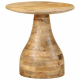 Table d'appoint Ø40x40 cm bois de manguier massif