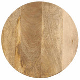 Table d'appoint Ø33x50 cm bois de manguier massif