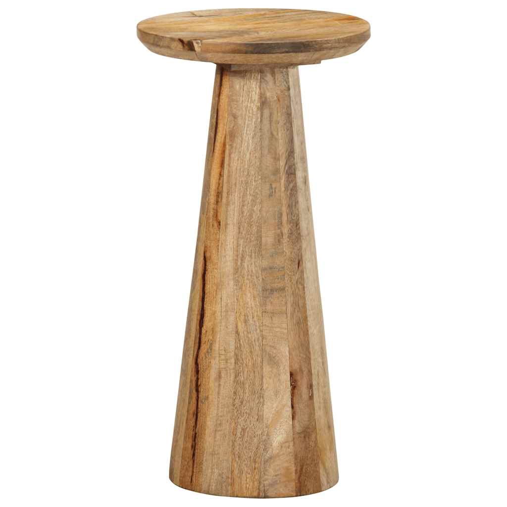 Table d'appoint Ø30x60 cm bois de manguier massif