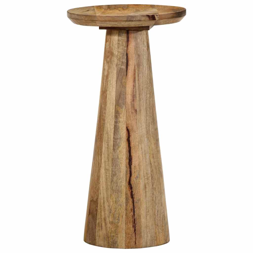 Table d'appoint Ø30x60 cm bois de manguier massif