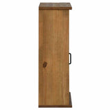 Armoire suspendue HALDEN 2 portes coulissantes 75x22,5x70cm pin