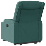 Fauteuil inclinable vert foncé tissu