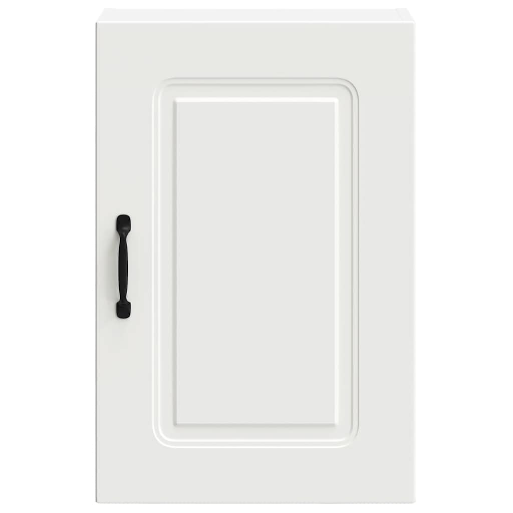 Armoire murale de cuisine Kalmar blanc bois d'ingénierie