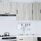 Kalmar Sonoma Gray Engineered Wood Kitchen Wall Cabinet