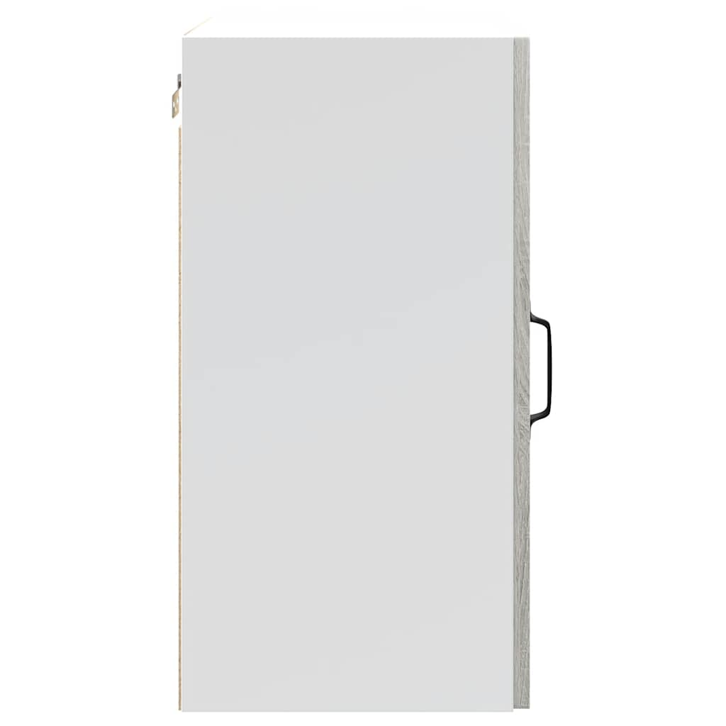 Armoire murale de cuisine Kalmar sonoma gris bois d'ingénierie