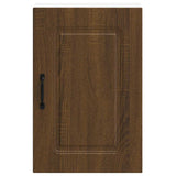 Armoire murale de cuisine Kalmar chêne marron bois d'ingénierie