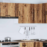 Kalmar kitchen wall cabinet old wood engineered wood