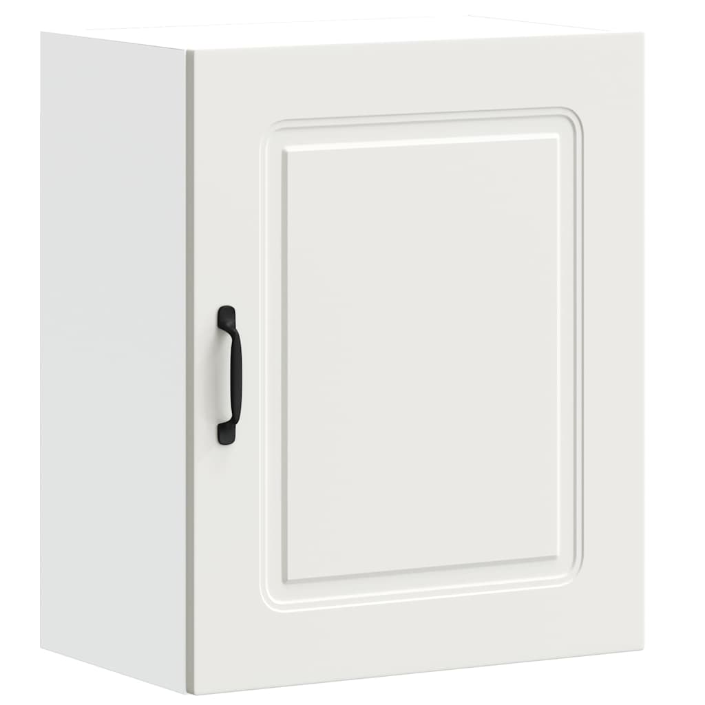 Armoire murale de cuisine Kalmar blanc bois d'ingénierie