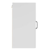 Armoire murale de cuisine Kalmar blanc bois d'ingénierie