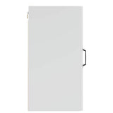 Armoires murales de cuisine 2pcs Kalmar blanc bois d'ingénierie