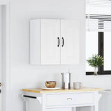 Armoire murale de cuisine Kalmar blanc bois d'ingénierie