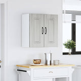 Kalmar Sonoma Gray Engineered Wood Kitchen Wall Cabinet